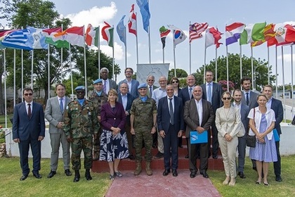 Посещение на ръководители на дипломатически мисии и други дипломати в щаба на Временните сили на ООН в Ливан UNIFIL